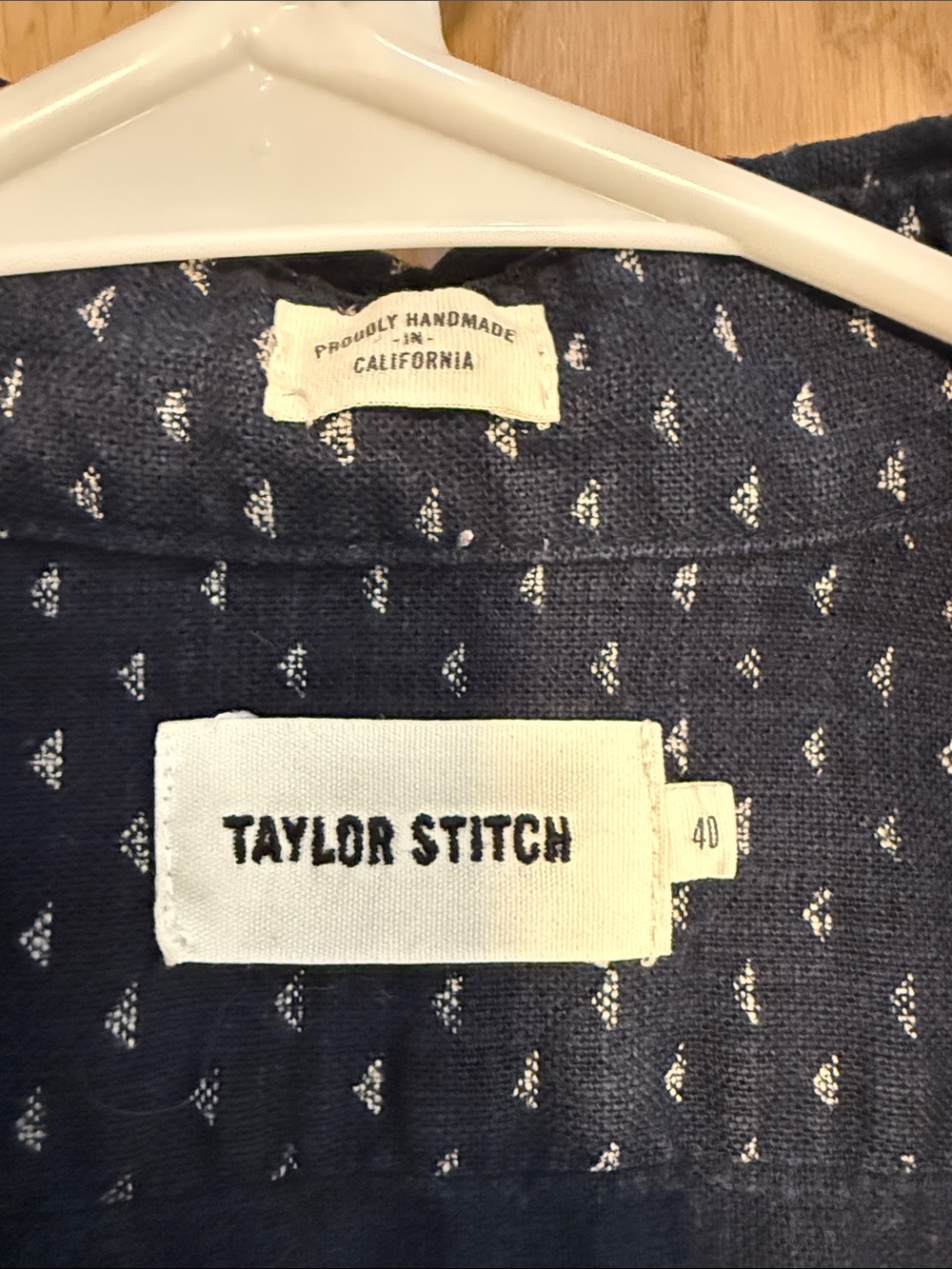 Taylor Stitch Button Up Men’s Dress Shirt Size 40 - Measurements In Photos